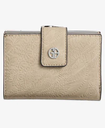 Giani Bernini Framed Indexer Leather Wallet, Exclusively At Macy's In Mushroom