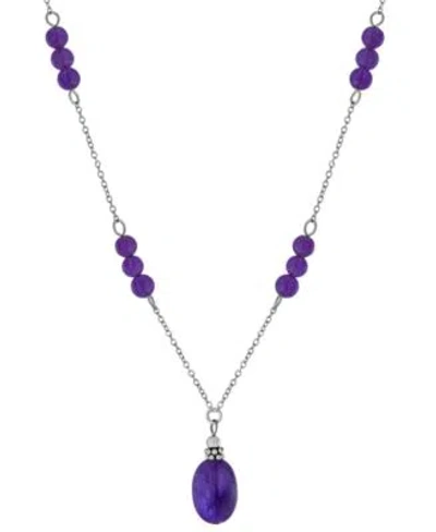 Giani Bernini Genuine Stone In Sterling Silver Jewelry Collection In Purple