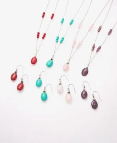 Giani Bernini Genuine Stone In Sterling Silver Jewelry Collection In Multi