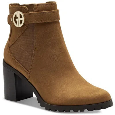 Giani Bernini Halllee Womens Lug Sole Ankle Boots In Multi