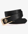 Giani Bernini Hidden Collar Button Pant Belt In Black
