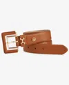Giani Bernini Horsebit Loop Pant Belt, Exclusively At Macy's In Wine