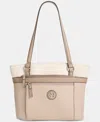 Giani Bernini Large Color Block Tote Bag, Macy's Exclusive