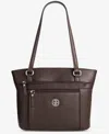 Giani Bernini Large Pebbled Tote Bag, Macy's Exclusive In Brown