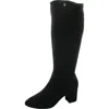Giani Bernini Maylyneep Womens Zipper Faux Suede Mid-calf Boots