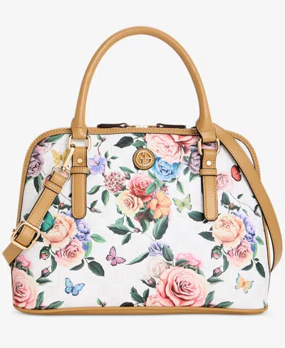 Giani Bernini Medium Quilted Dome Satchel, Exclusively At Macy's In Multi