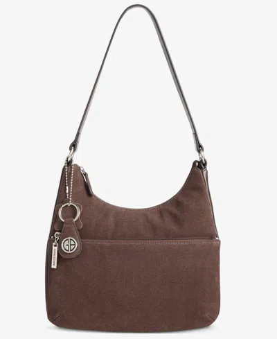 Giani Bernini Nappa Leather Hobo Bag, Exclusively At Macy's In Brown