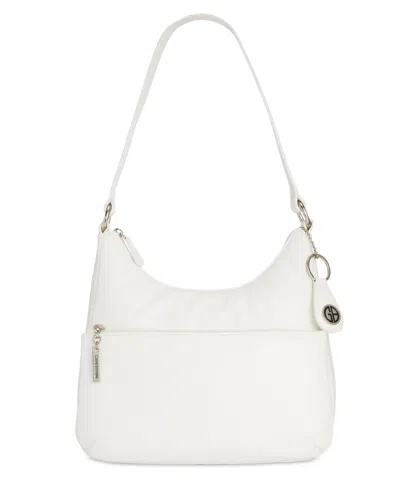 Giani Bernini Nappa Leather Hobo Bag, Exclusively At Macy's In White