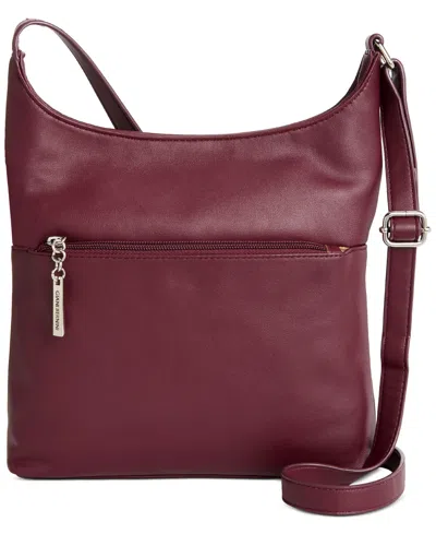 Giani Bernini Nappa Soft Crossbody, Created For Macy's In Wine