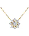Giani Bernini Necklace (2-5/8 Ct. T.w.) In Gold Plated Sterling Silver, Macy's Exclusive In Gold