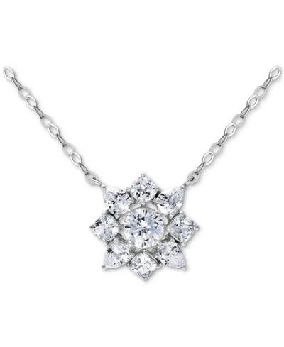 Giani Bernini Necklace (2-5/8 Ct. T.w.) In Gold Plated Sterling Silver, Macy's Exclusive