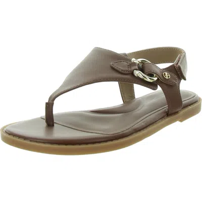 Giani Bernini Nennie Womens Solid Man Made Thong Sandals In Multi