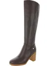 Giani Bernini Odettee Womens Leather Almond Toe Knee-high Boots In Grey