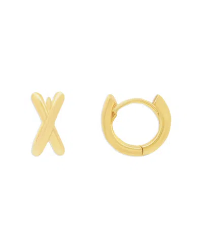 Giani Bernini Open X Cross Hoop In Gold