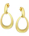 Giani Bernini Oval Doorknocker Drop Earrings, Set In Sterling Silver Or 18k Gold-plated Sterling Silver Exclusivel