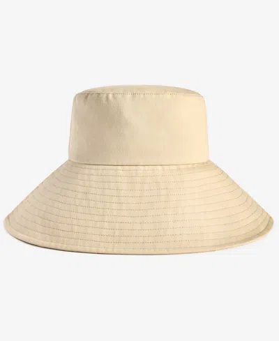 Giani Bernini Oversized-brim Gardening Bucket Hat, Exclusively At Macy's In Dark Beige