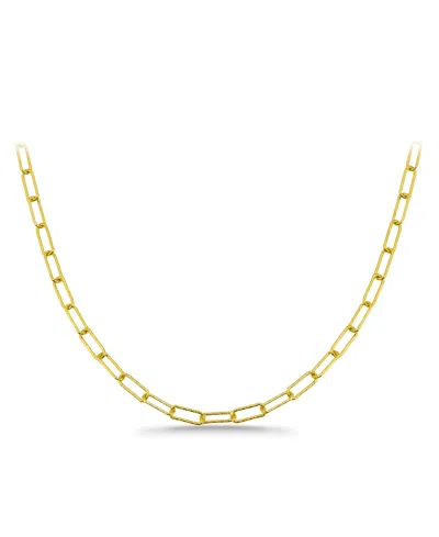 Giani Bernini Paperclip Link 16" Chain Necklace, In 18k Gold-plated Sterling Silver Or Sterling Silver, Created Fo In Gold Over Silver