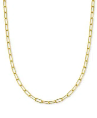 Giani Bernini Paperclip Link Chain Necklaces Created For Macys In Silver