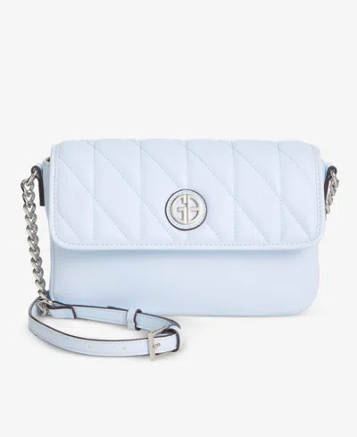 Giani Bernini Pebble Crossbody, Exclusively At Macy's In Blue