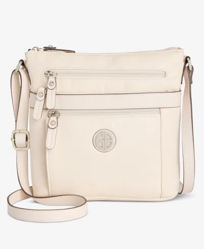 Giani Bernini Pebble Crossbody, Exclusively At Macy's In Neutral
