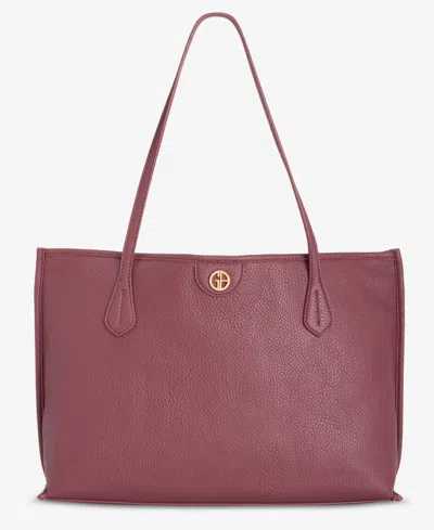 Giani Bernini Pebble Extra Large Tote, Exclusively At Macy's In Brown