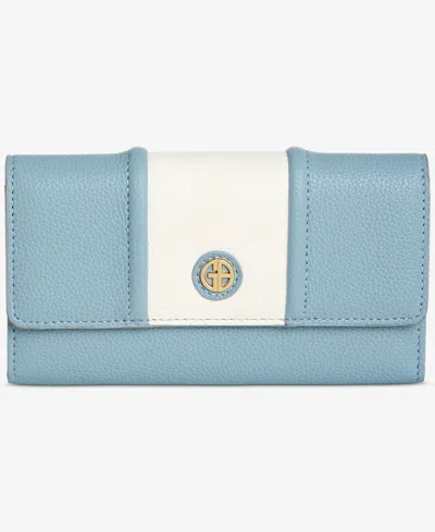 Giani Bernini Pebble Leather Receipt Wallet, Exclusively At Macy's