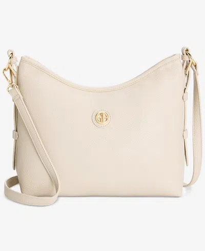 Giani Bernini Pebble Soft Medium Shoulder Bag, Exclusively At Macy's In White