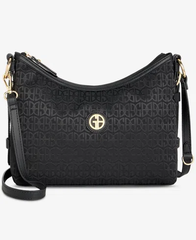 Giani Bernini Pebble Soft Medium Shoulder Bag, Exclusively At Macy's In Black