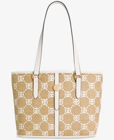 Giani Bernini Pebble Tulip Large Tote Bag, Exclusively At Macy's In Brown