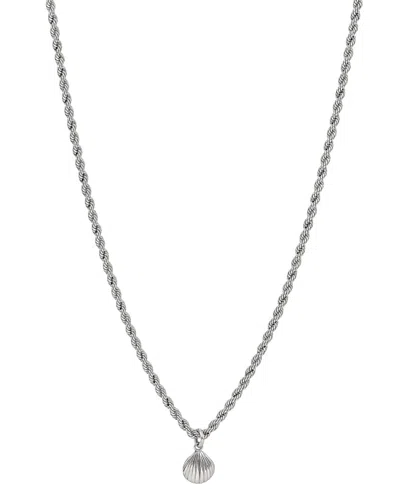 Giani Bernini Primavera Gold Over Silver Small Shell On Curb Necklace