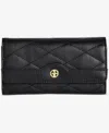 Giani Bernini Quilted Receipt Manager Wallet, Macy's Exclusive In Black