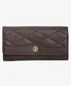 Giani Bernini Quilted Receipt Manager Wallet, Macy's Exclusive In Brown