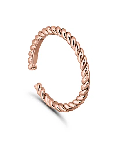 Giani Bernini Rope Twist Adjustable Toe Ring. Sterling Silver. Created For Macy's. In Pattern