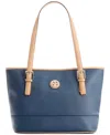 Giani Bernini Saffiano Tote, Created For Macy's In Navy