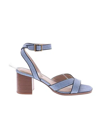 Pre-owned Giani Bernini Sandals In Blue