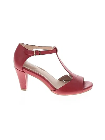 Pre-owned Giani Bernini Sandals In Orange