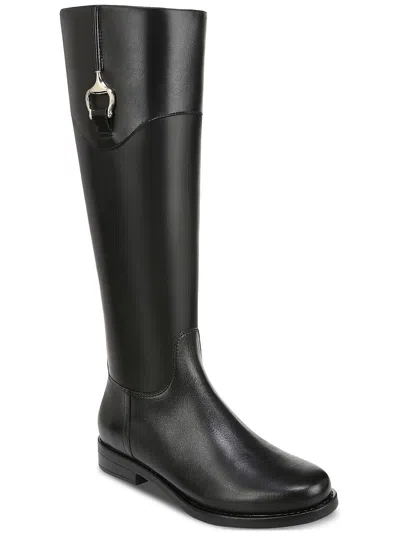 GIANI BERNINI SANDRAA WOMENS LEATHER RIDING KNEE-HIGH BOOTS