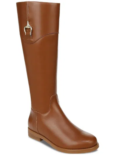 Giani Bernini Women's Sandraa Memory Foam Knee High Riding Boots, Created For Macy's In Cinnamon