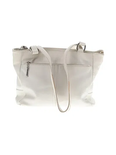 Pre-owned Giani Bernini Shoulder Bag In Ivory