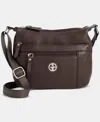 Giani Bernini Small Pebble Hobo Bag, Macy's Exclusive In Brown