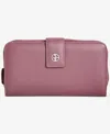 Giani Bernini Softy Leather All In One Wallet, Created For Macy's In Brown