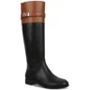Giani Bernini Taharahh Womens Zipper Faux Leather Knee-high Boots In Multi