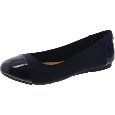 Giani Bernini Taylee Womens Patent Trim Loafer Ballet Flats In Multi