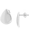 Giani Bernini Tear-shape Drop Earrings In Sterling Silver Or 18k Gold Over Sterling Silver, Exclusively At Macy's In Silver