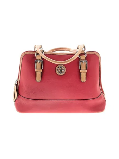 Pre-owned Giani Bernini Tote Bag In Red