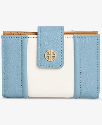 Giani Bernini Vertical Colorblock Framed Indexer, Macy's Exclusive In Blue