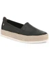 Giani Bernini Women's Archerr Memory Foam Espadrilles, Created For Macy's In Black Raffia
