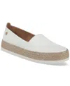 Giani Bernini Women's Archerr Memory Foam Espadrilles, Created For Macy's In White Smooth