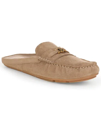 Giani Bernini Women's Aubrei Buckle Mules, Macy's Exclusive In Brown