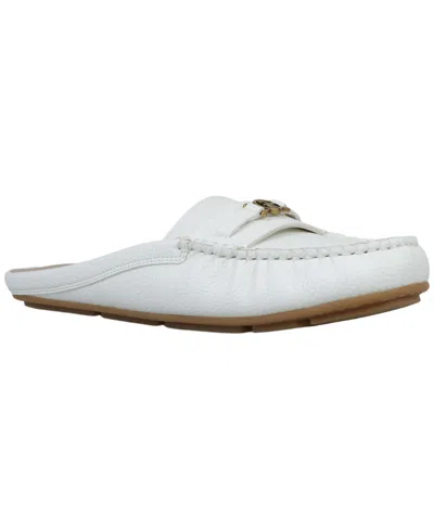 Giani Bernini Women's Aubrei Buckle Mules, Macy's Exclusive In White